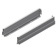 NP Scala drawer side H90 NL 500/Set silver PU 20 Комплект царг срібних лів./прав.