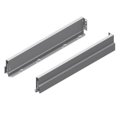 NP Scala drawer side H90 NL 500/Set silver PU 20 Комплект царг срібних лів./прав.