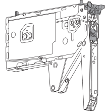 AVENTOS HK top – поворотний підіймач, силовий механізм, коеф.пот.=420-1610 (на 2 шт.), для TIP-ON