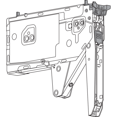 AVENTOS HK top – поворотний підіймач, силовий механізм, коеф.пот.=420-1610 (на 2 шт.), для TIP-ON