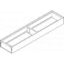 AMBIA-LINE  рама для LEGRABOX стандартный ящик, сталь, НД=500 мм, ширина=100 мм