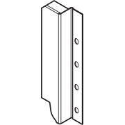 TANDEMBOX держатель задней стенки из ДСП, высота C (192 мм), левый