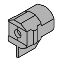 Крепление релинга к фасаду, для TANDEMBOX antaro