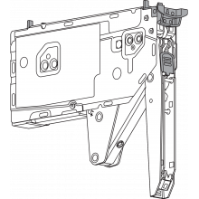 AVENTOS HK top – поворотний підіймач, силовий механізм, коеф.пот.=1730-5200 (на 2 шт.), для можливість використання із SERVO-DRIVE