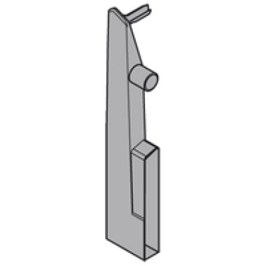 Кріплення передньої панелі D (ПУ), ліве