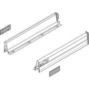 Боковина тандемб. L=400 N лів.+прав., білий (к-кт)