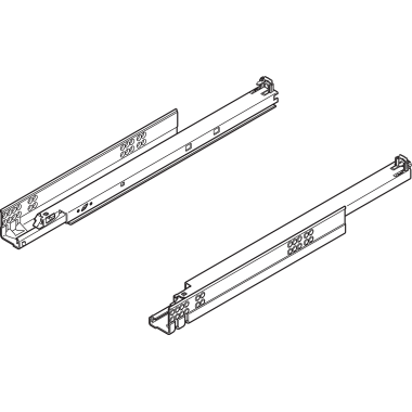 TANDEM plus полн. выдвиж., 30 кг, НД=320 мм, под замки, левая/правая