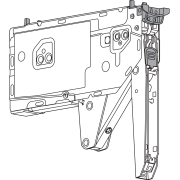 AVENTOS HK top – поворотний підіймач, силовий механізм, коеф.пот.=1730-5200 (на 2 шт.), для TIP-ON