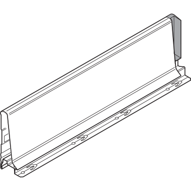 TANDEMBOX царга, высота K (115 мм), НД=450 мм, левая, TANDEMBOX plus