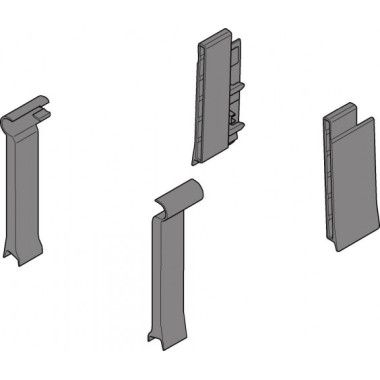 Кріпл. для скла. Boxside, передн.-задн., лів+прав (к-кт)