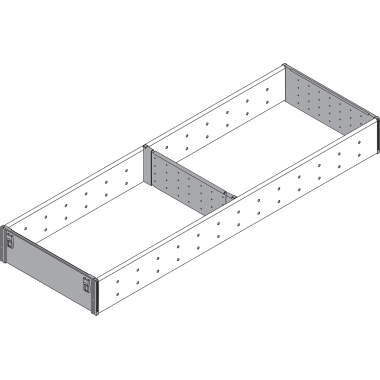 ORGA-LINE набір розділювачів (часткове заповнення), TANDEMBOX шухляда, НД=600 мм, ширина=194 мм