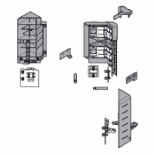 Кріпл. SYNCROMOTION для кутового ящика