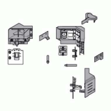 Кріпл. SYNCROMOTION для кутового ящика