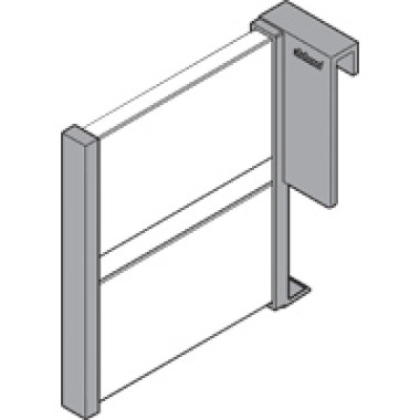 Поздовжній разділювач L=100мм, білий