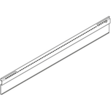 Профіль-тримач  для поперечного розділювача 500мм INTIVO, білий шовк