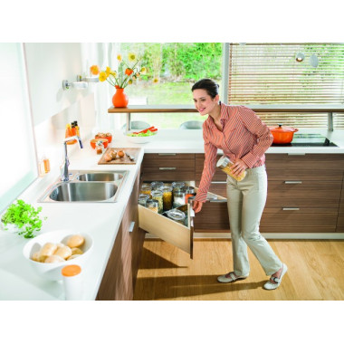 Тандем часткового висуву L=400 з Tip-On