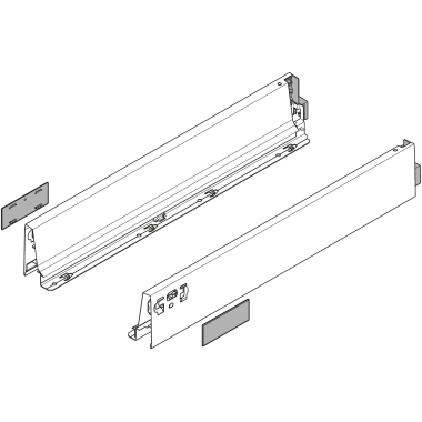 TANDEMBOX царга, высота M (83 mm), НД=270 мм, левая/правая, TANDEMBOX intivo/antaro