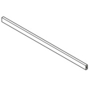 Поперечний релінг під розкрій INTIVO, терра-чорний