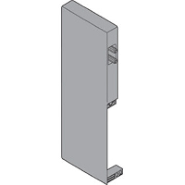 Кріплення передньої панелі внутрішнього ящика ANTARO, висота C лів, шовковий білий