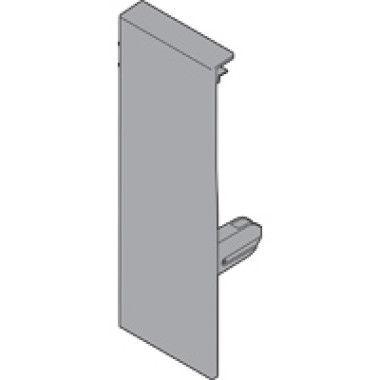 Кріплення передньої панелі внутрішнього ящика ANTARO, висота C прав, шовковий білий