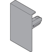 Кріплення передньої панелі внутрішнього ящика ANTARO, висота M прав, шовковий білий