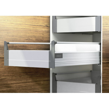 Тандембокс 500B одинарний релінг, внутрішній, сірий