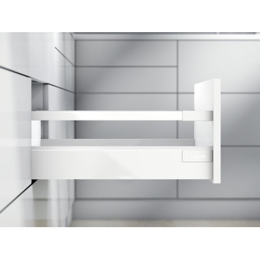 Тандембокс ANTARO 500C одинарний релінг, білий шовк