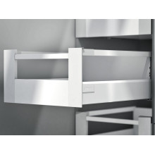 Тандембокс вн. ANTARO 500D одинарний релінг, білий шовк