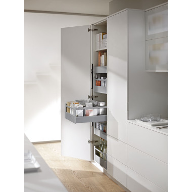 Тандембокс вн. ANTARO 500D одинарний релінг, темн.сірий